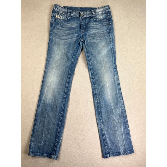 Diesel Jeans Womens Blue Soozy Bootcut Cowgirl Rodeo Rancher‎ Western Fits 29x31 - Picture 1 of 11